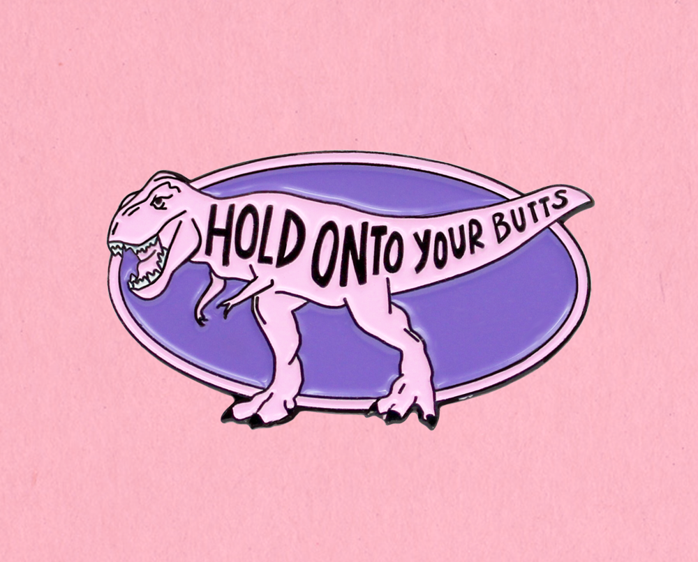 Hold Onto Your Love Enamel Pin