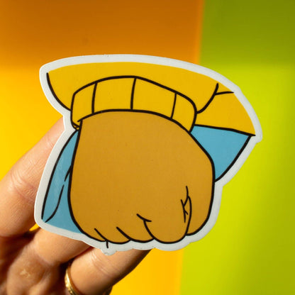 Arthur Fist Meme Sticker