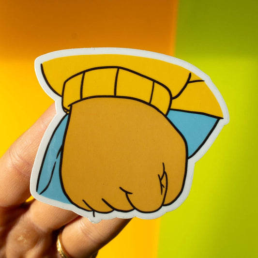 Arthur Fist Meme Sticker