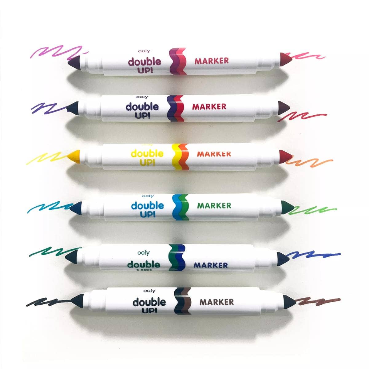 Double Up! Double Ended Markers - Set of 6/12 Colors