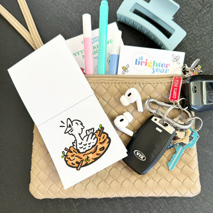 Pocket Pets Animal Designs Mini Coloring Book