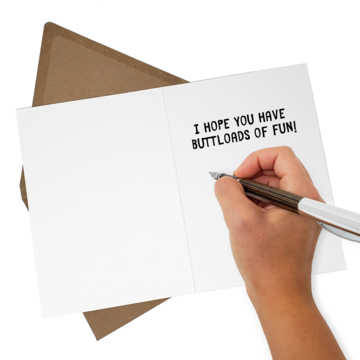 Sweet Cheeks Greeting Card