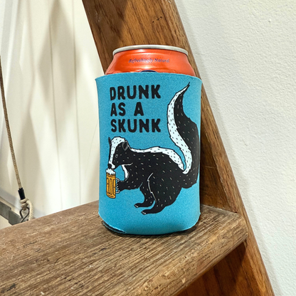 Drunk skunk Koozie