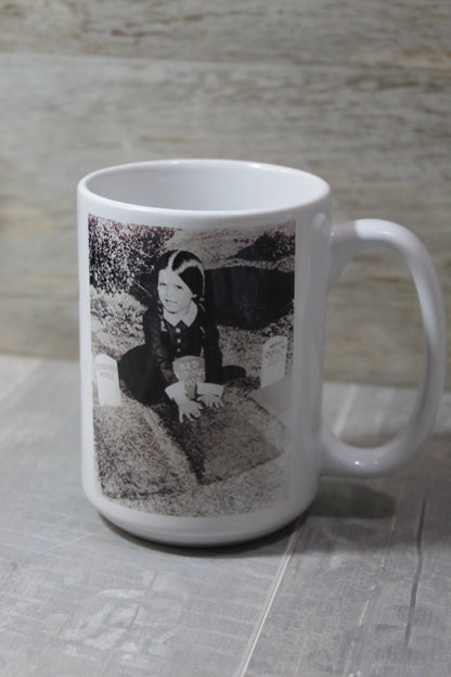 Wednesday Addams This is where I Bury the Haters Mug