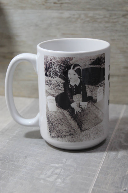 Wednesday Addams This is where I Bury the Haters Mug
