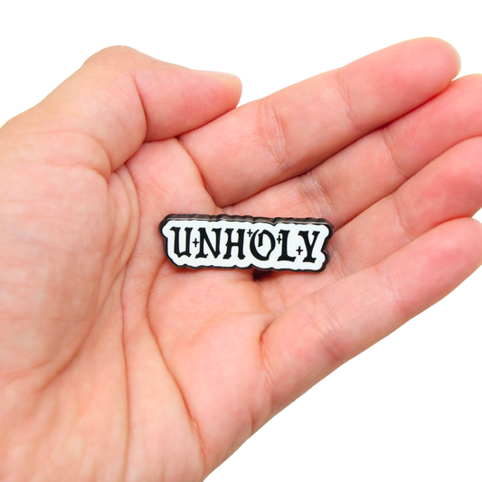 Unholy Enamel Pin