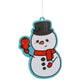 SALE - Mint Snowman Christmas Holidays Car Air Freshener