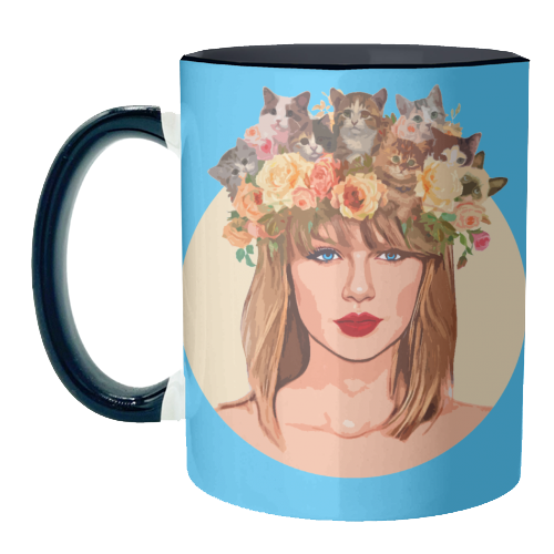 Taylor Kitten Crown Coffee Mug