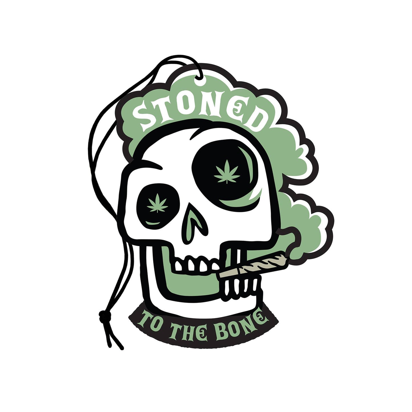 Stoned To The Bone Car Air Freshener