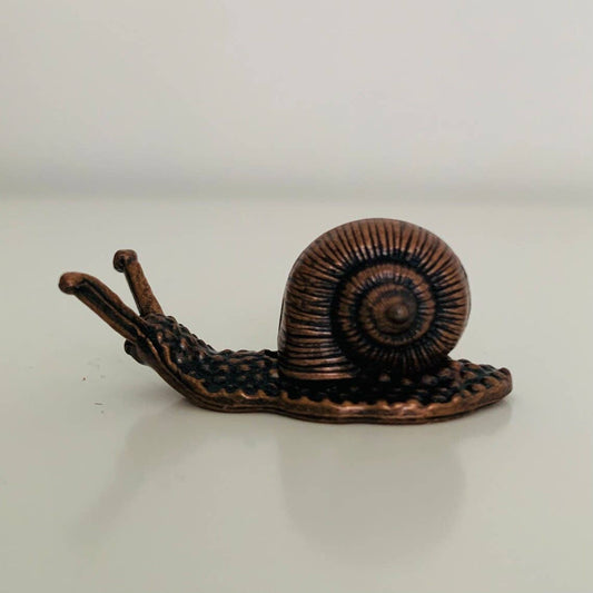 Copper Snail Mini Incense Holder