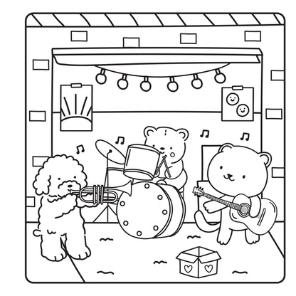 Sweet Life Coloring Book
