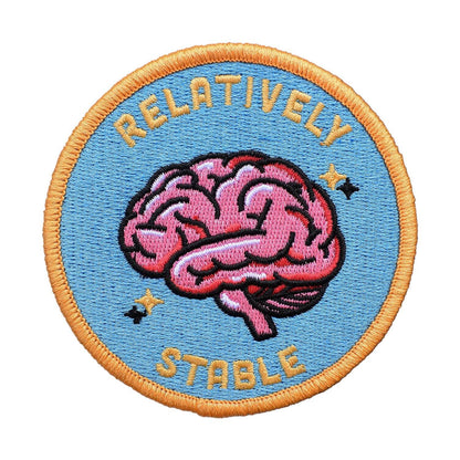 Relatively Stable Embroidered Patch