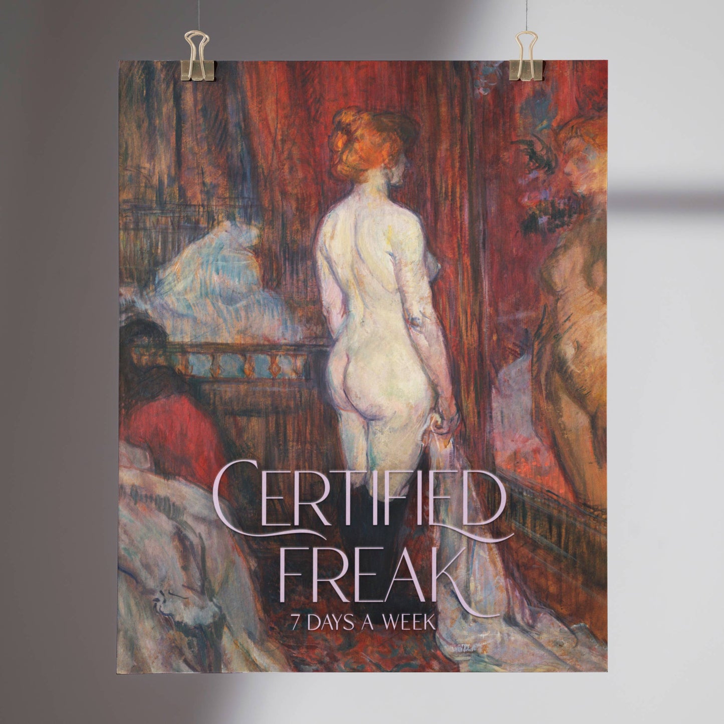Certified Freak Art Print, 8x10
