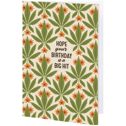 Birthday A Big Hit Greeting Card