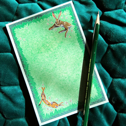 Disco Bugs Long Lined Notepad