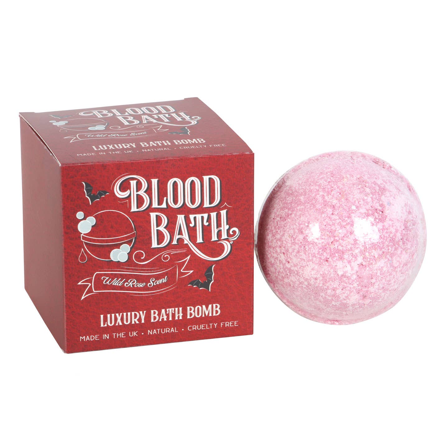 Blood Bath Wild Rose Vampire Bath Bomb