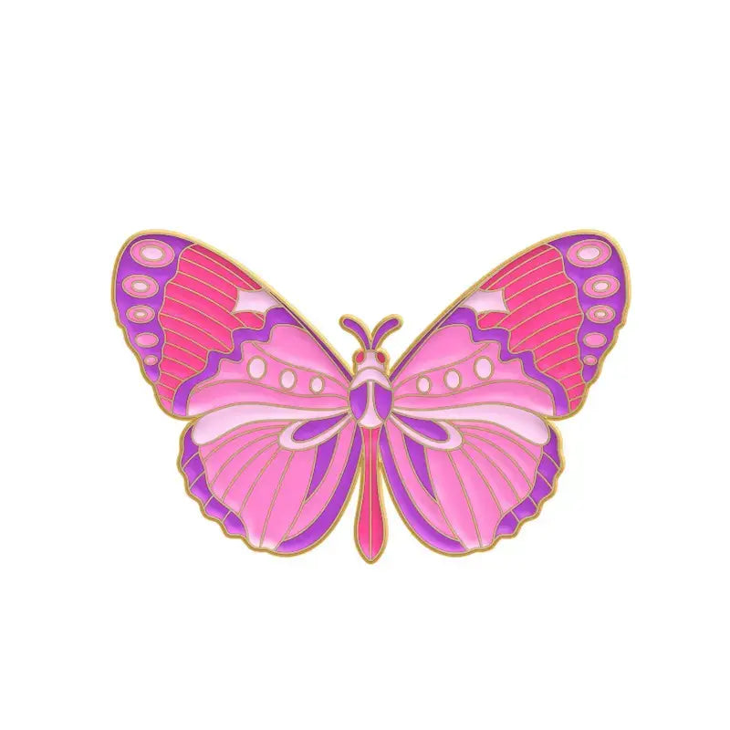 Yellow/Orange Butterfly Enamel Pin