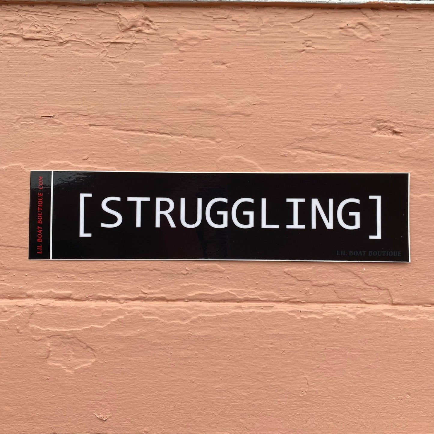 Struggling Stranger Things Bumper Sticker