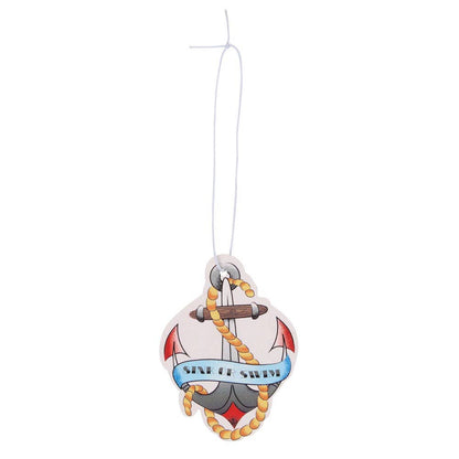Retro Tattoo Anchor Vanilla Scented Air Freshener