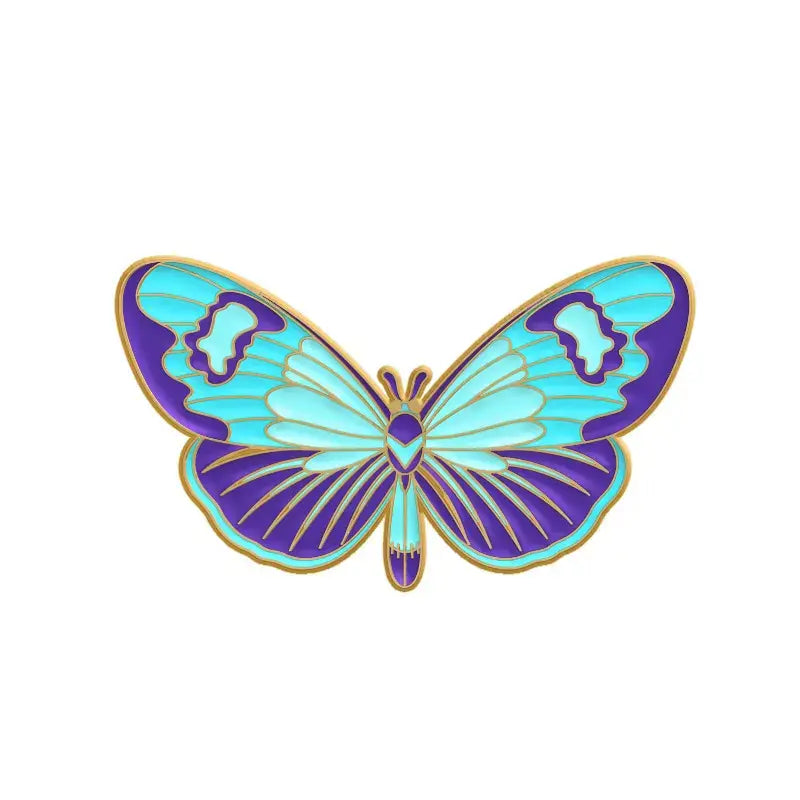 Yellow/Orange Butterfly Enamel Pin