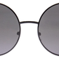 Haight Street - Sunglasses: Silver/Blue