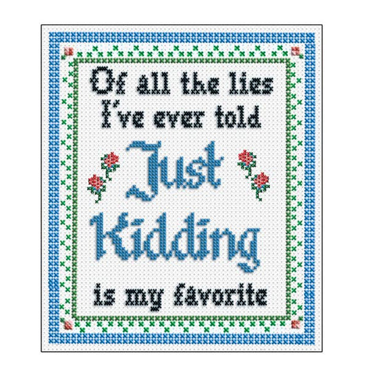 Kidding Vinyl Sticker