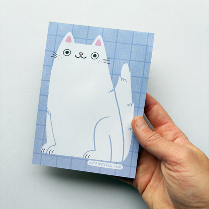Cute Kitty Notepad