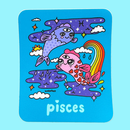 Pisces Zodiac Sticker