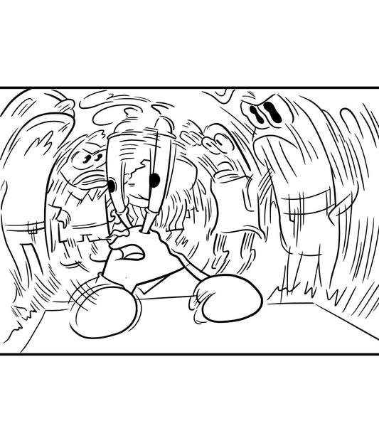 Color Meme Funny Coloring Book