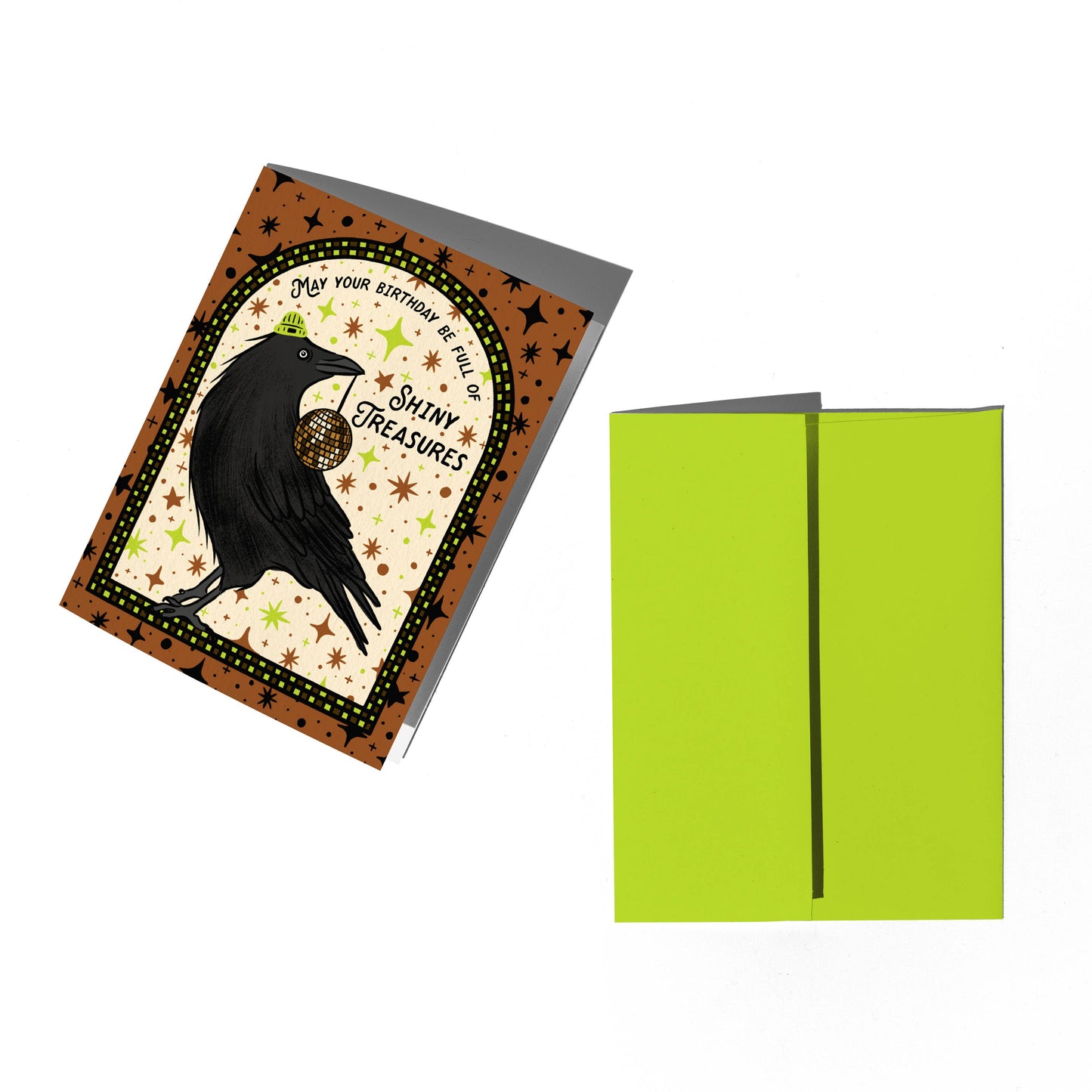 Crow Birthday Card