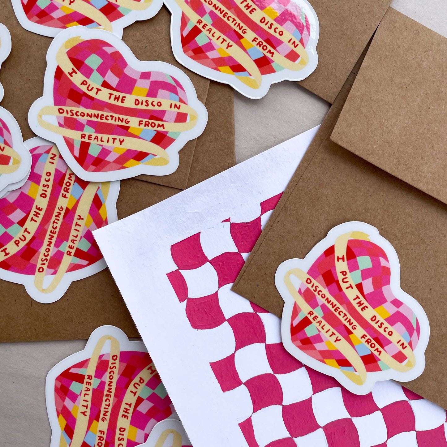 Disco in Disconnecting From Reality Sticker