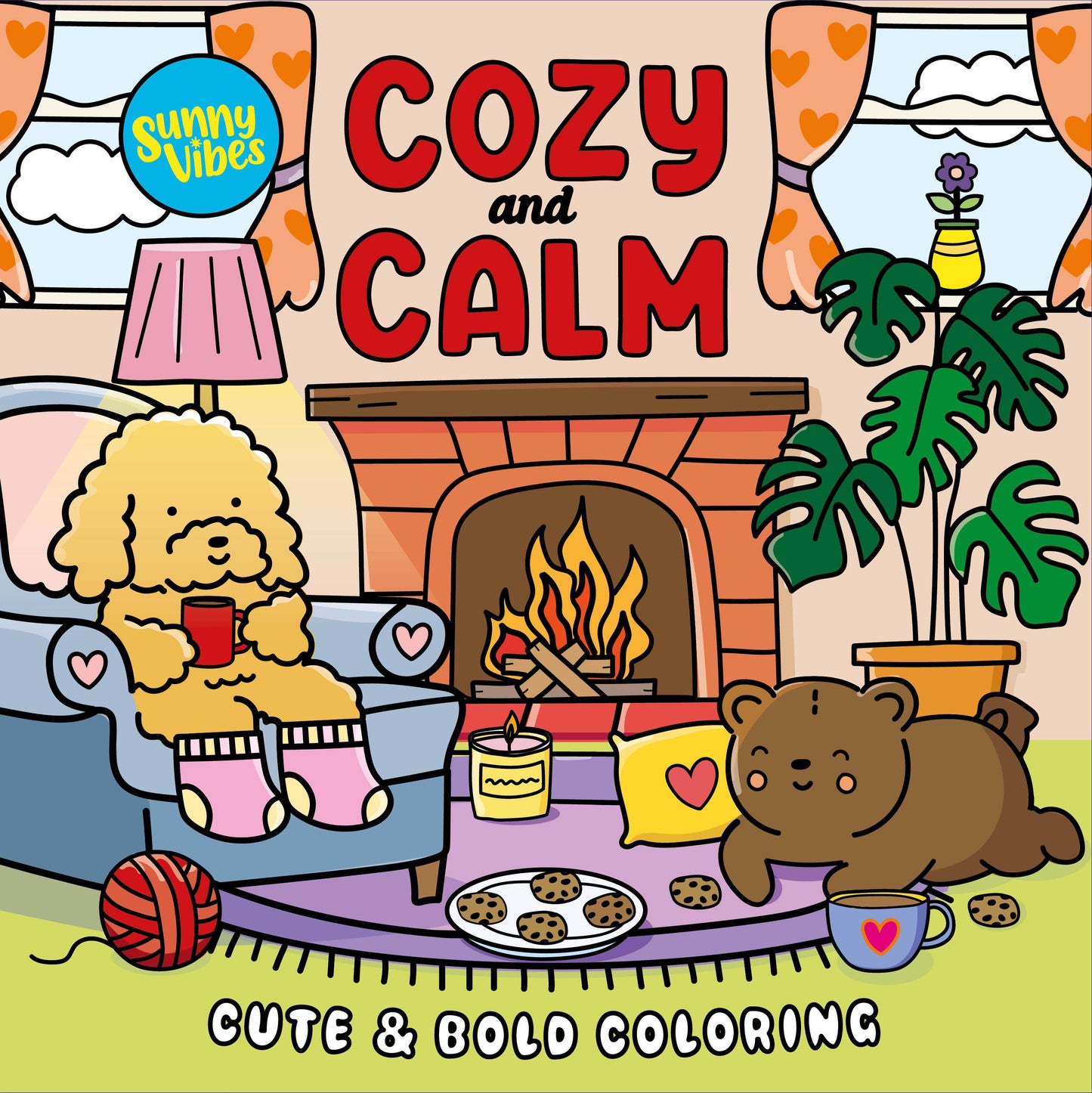 Cozy & Calm Coloring Book