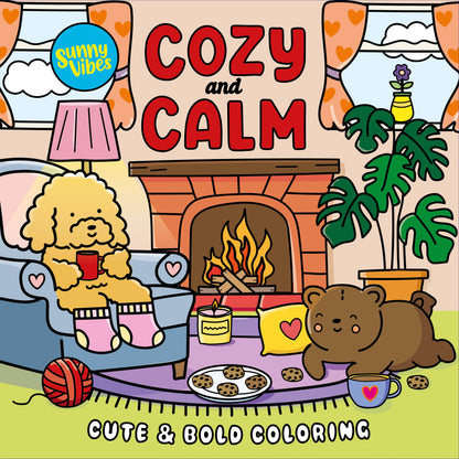 Cozy & Calm Coloring Book