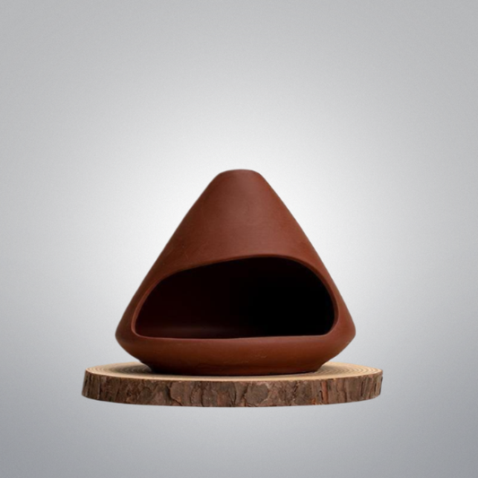 Mud Mount Fuji Ceramic Incense Cone Burner