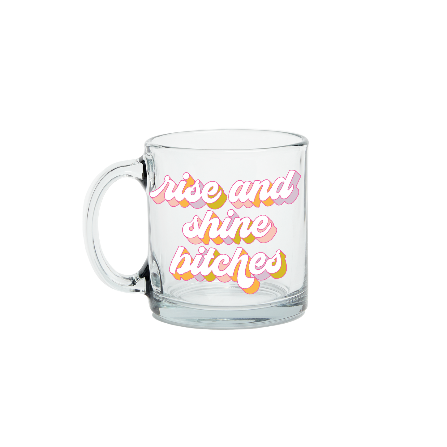 It's Not Me It's You Glass Coffee Mug