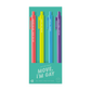 Holding It Together Jotter Pens, Set of 4