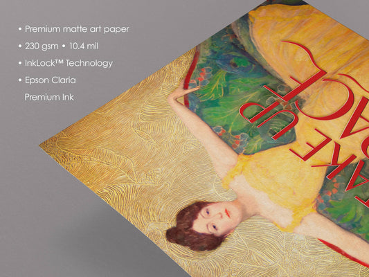 Take Up Space - Altered Classic Art Print: 8x10 inches