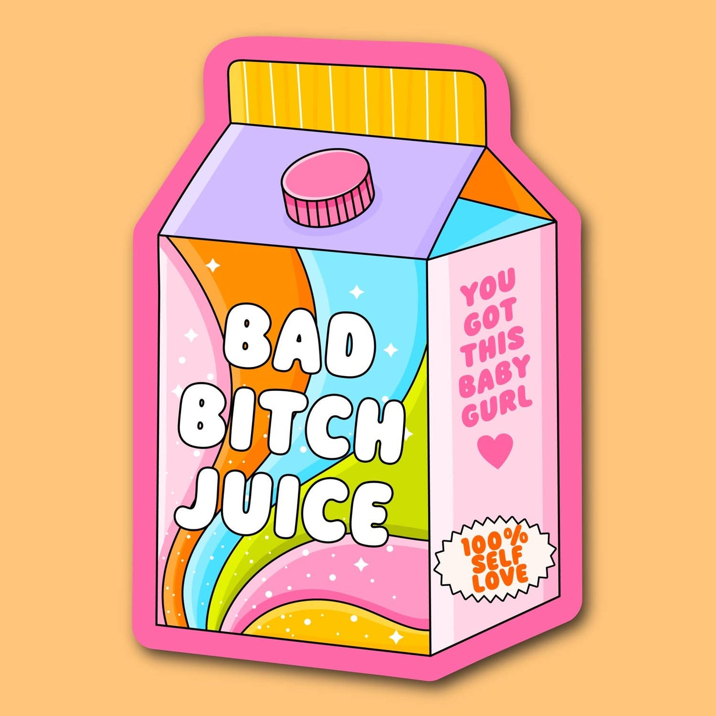 Bad Bitch Juice Sticker