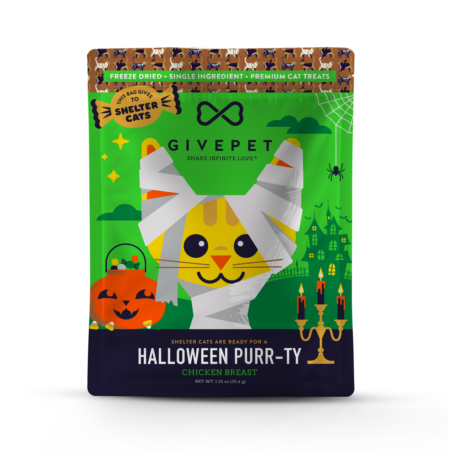 Halloween Purr-ty Freeze-Dried Cat Treats