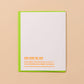 Cooler/Hotter Birthday Letterpress Greeting Card