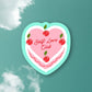 Self Love Sweet Cherry Cake Sticker