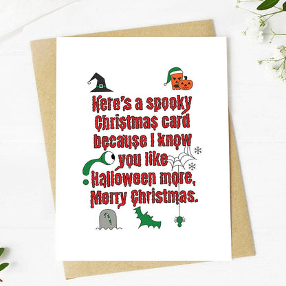 Spooky Holiday Greeting Card