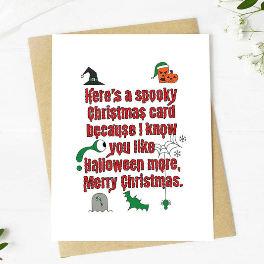 Spooky Holiday Greeting Card