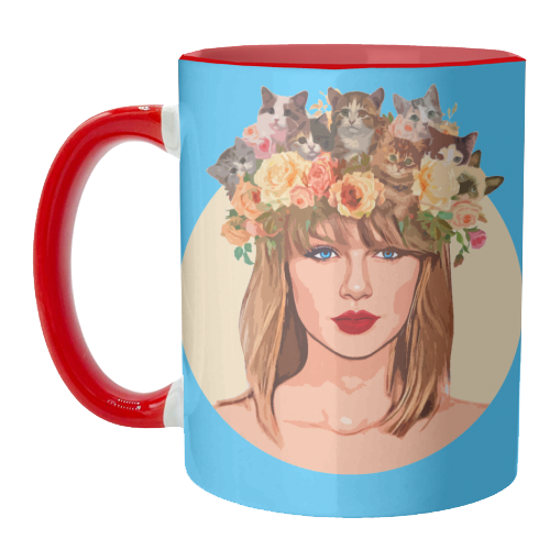 Taylor Kitten Crown Coffee Mug