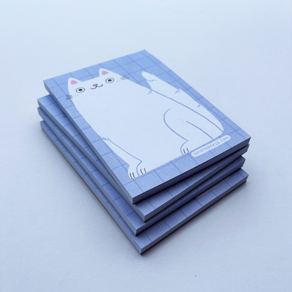 Cute Kitty Notepad