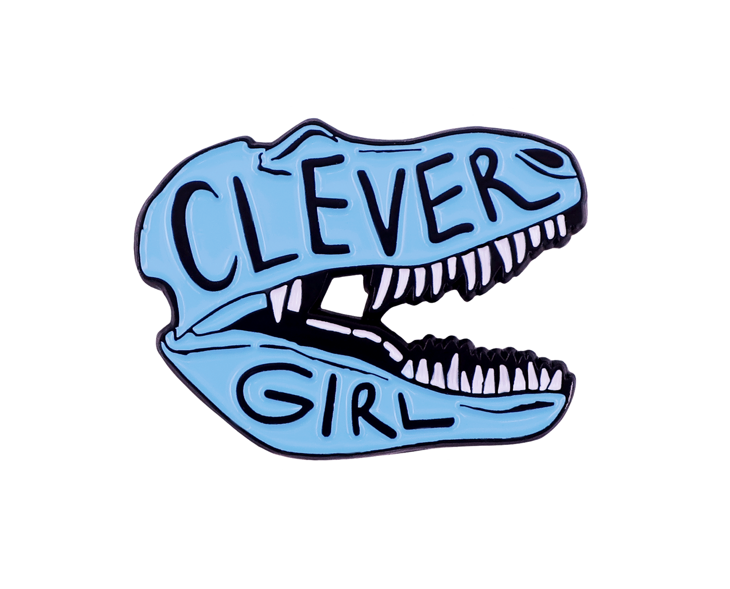 Pink Clever Girl Enamel Pin