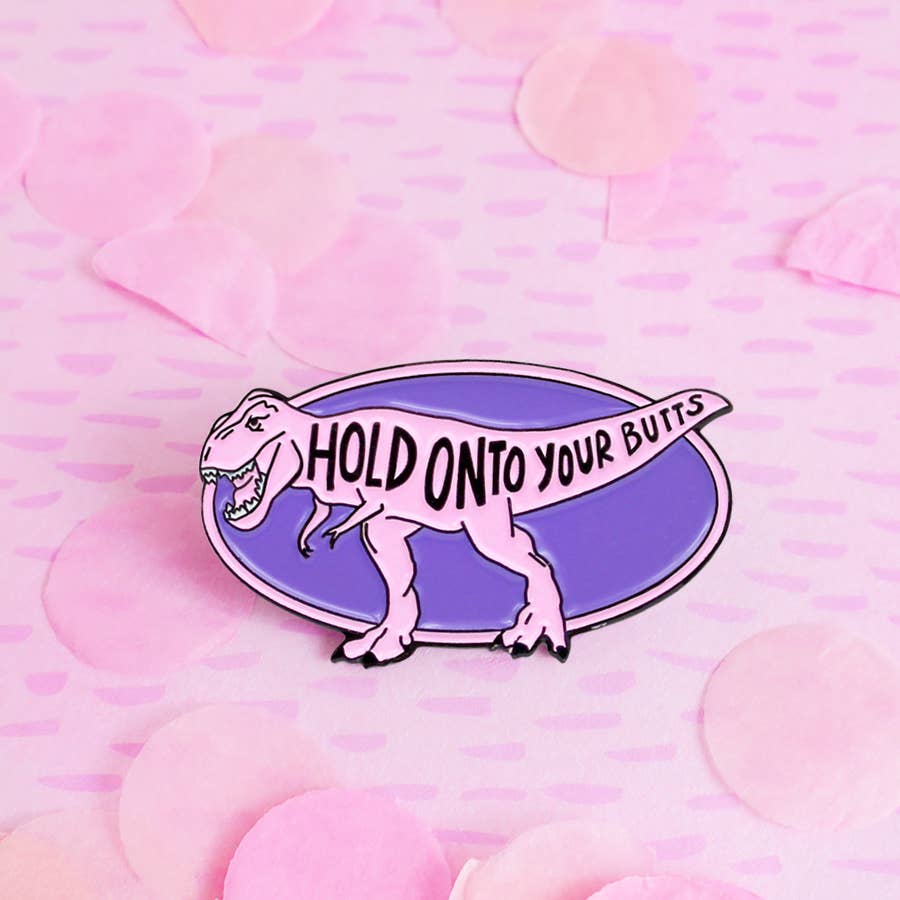 Hold Onto Your Love Enamel Pin