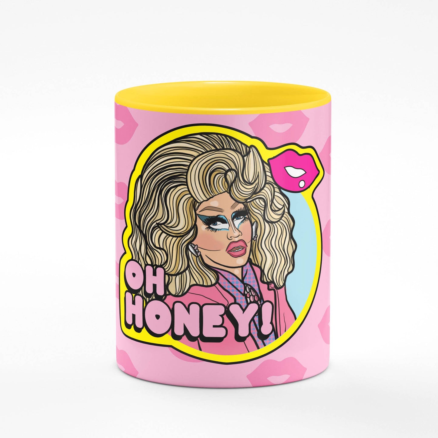 Trixie Dragqueen Yellow Coffee Mug