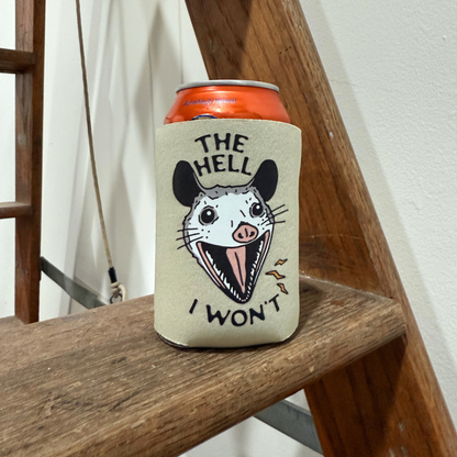 Drunk skunk Koozie