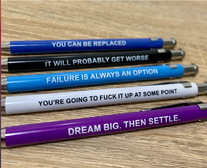 Demotivational Pens